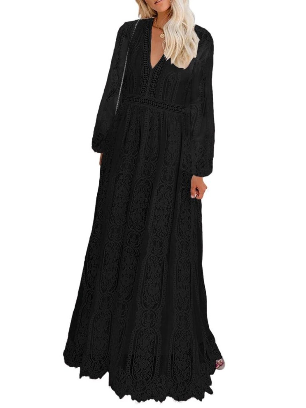 Womens Off Shoulder Lace Wedding Dress Boho Bridesmaid Party Maternity
